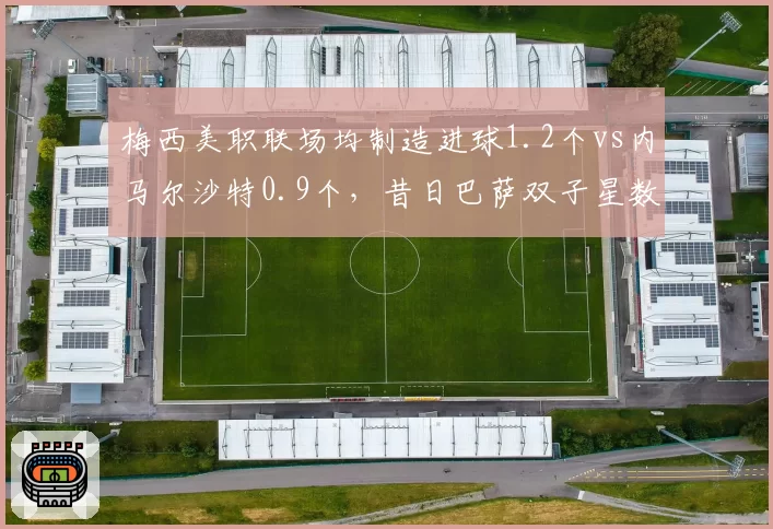梅西美职联场均制造进球1.2个vs内马尔沙特0.9个，昔日巴萨双子星数据差距拉大